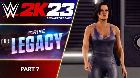 Wwe 2k23 Myrise The Legacy Part 7 Mats From The Past Molly Holly