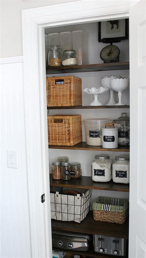 25 Inspiring Small Pantry Ideas And Makeovers Lovely Etc