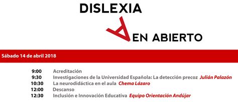 jornadas dislexia orientacion andujar Orientación Andújar Recursos