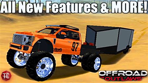 Offroad Outlaws NEW UPDATE IS HERE FLATBEDS NEW TRUCKS ENCLOSED