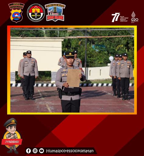 Kaba Solok Selatan On Twitter Rt Hsolsel Apel Pagi Personil Polres