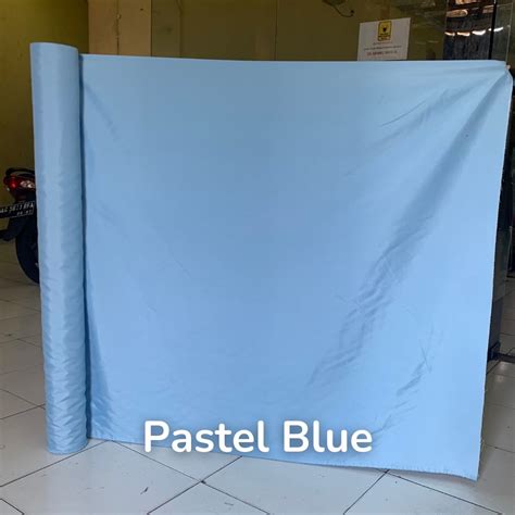 Kain Katun Disperse Mikrotex Microtex Polymicro Kain Sprei Polos