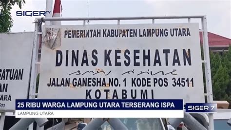 25 RIBU WARGA LAMPUNG UTARA TERSERANG ISPA YouTube