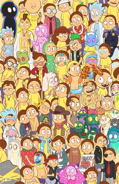 Imágenes Y Comics De Rickxmorty Personajes De Rick Y Morty Fondo De