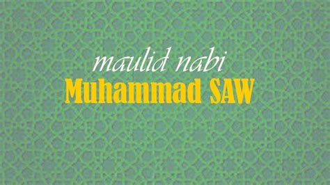 Kumpulan Bacaan Sholawat Nabi Amalan Malam Maulid Nabi Muhammad Saw