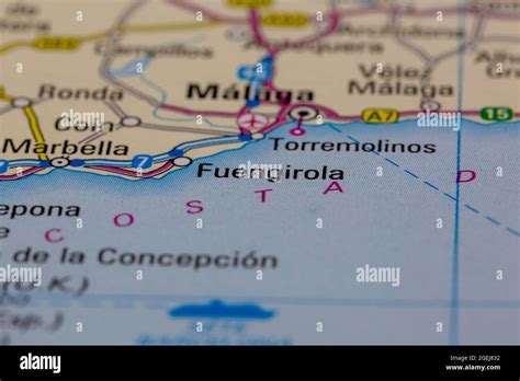 Map of fuengirola hi-res stock photography and images - Alamy