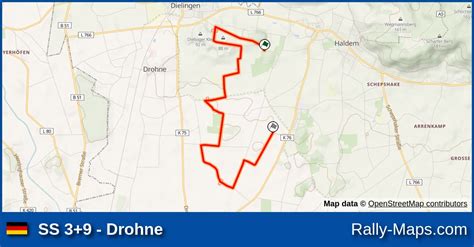 Ss Drohne Stage Map Rallye Stemweder Berg Rally Maps