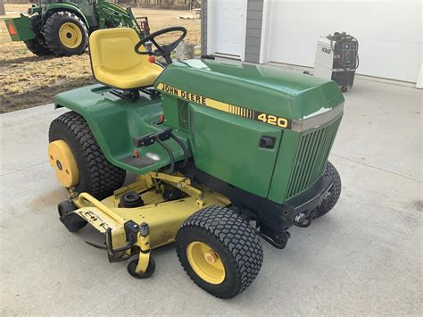 John Deere Garden Tractor Attachments Bigiron Auctions