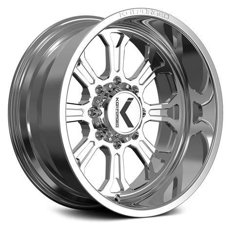 Kg1 Forged® Kt060 Checkmate Wheels Polished Rims Kt060201086ps