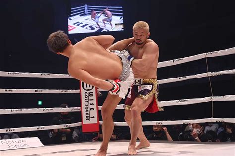 「凄い一撃出た」とファン衝撃 後ろ回し蹴りにドンピシャ膝、南原健太がk 1戦士を1r・ko【rise】 Encount