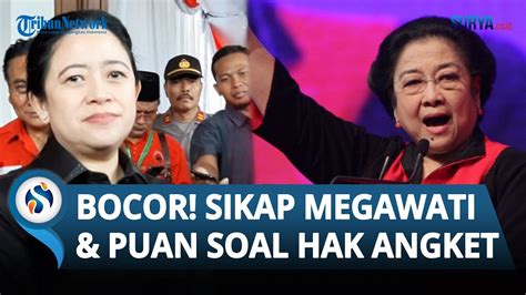 Belum Muncul Sejak Hak Angket Diusulkan Ganjar Sikap Megawati Puan