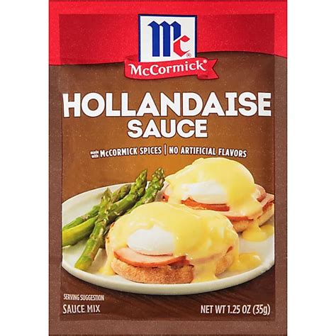 Mccormick Hollandaise Sauce Mix 125 Oz Safeway