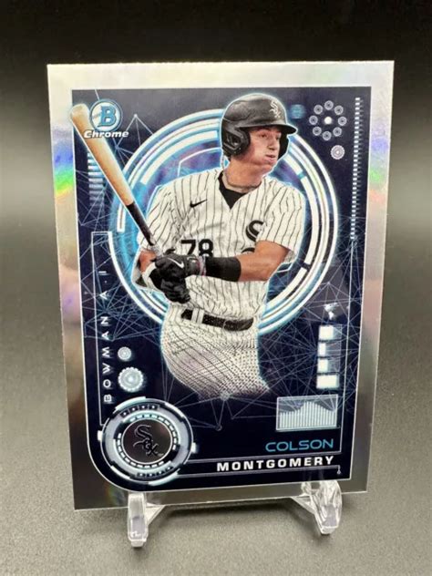 2024 BOWMAN CROMATO Colson Montgomery AI BAI 9 Chicago White Sox EUR 0