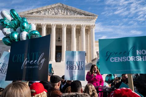 Supreme Court Rules For Web Designer Who Refused To Work On Same Sex