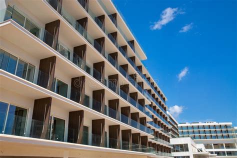 Newly Built Modern Hotel Facade Stock Image - Image of building, newly: 224739337