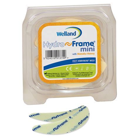 Welland Medical Mini HydroFrame Avec Miel Manuka Premier Ostomy Centre