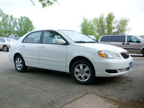 2007 Toyota Corolla Le Specs