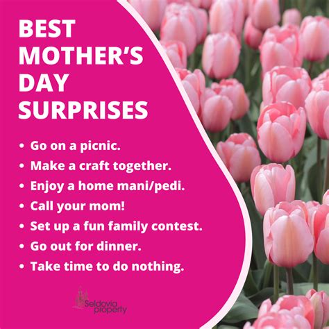 Best Mothers Day Surprises