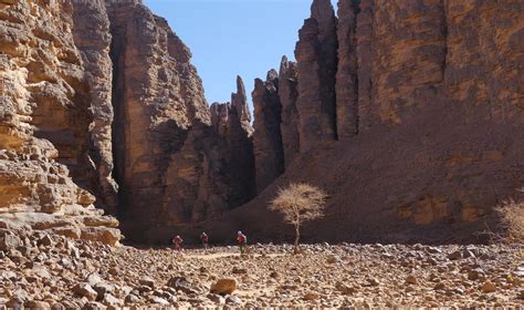 Trekking Ajjers Djanet Sables Et Canyons Des Ajjers Trekking