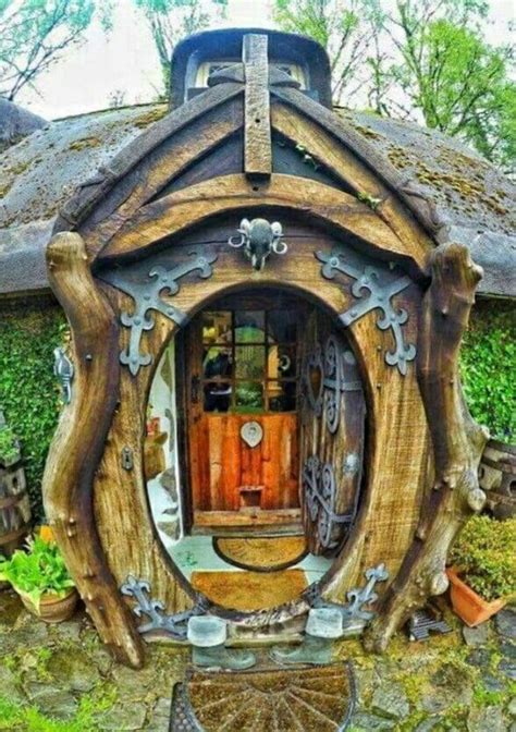 Hobbithaus Gebaut Irgendwo In Schottland Casa Do Hobbit The Hobbit