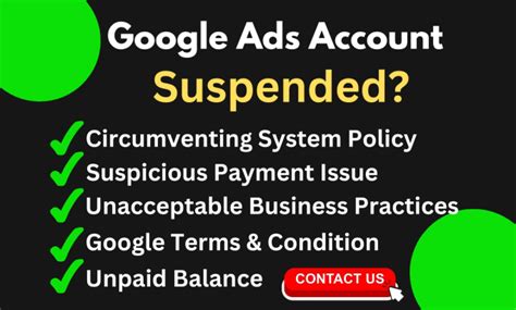 Reactivate Google Ads Account Suspended Issue From Suspension By Ads