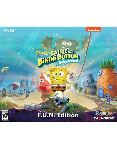 Spongebob Squarepants Battle For Bikini Bottom Rehydrated F U N Edition Pc Pc F U N