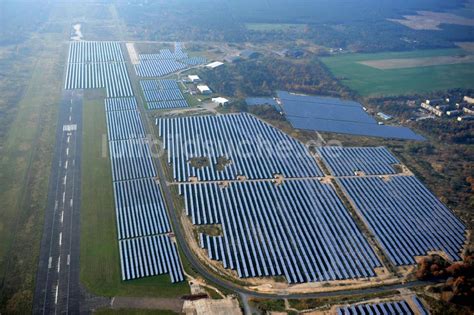 Luftaufnahme Falkenberg L Nnewitz Solarpark L Nnewitz Auf Dem