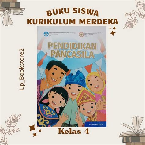 Jual Buku Siswa Pkn Kelas 4 Kurikulum Penggerak Merdeka Sd Mi Shopee