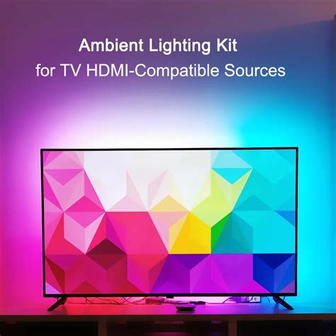 Smart Ambient Tv Led Backlight For K Hdmi Device Sync Box Led