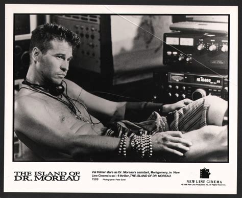 Island Of Dr Moreau Val Kilmer 8x10 Bandw Still Photograph Dta
