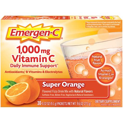 How Much Vitamin C Is In Emergen C Hiểu Rõ Lợi Ích Và Cách Sử Dụng