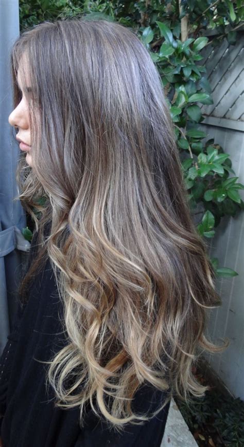 Омбре на русые волосы, фото | HAIR FRESH