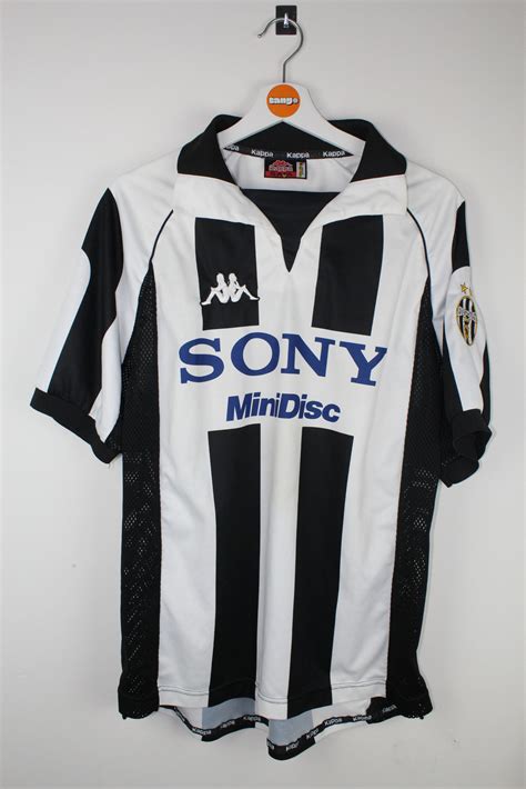 Camiseta Local Original Del Centenario De La Juventus 1997 98 L