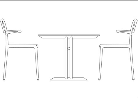 Mesa Redonda Cadeiras Em Autocad Cad Kb Bibliocad