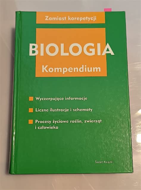 Biologia Kompendium Repetytorium Cz Stochowa Kup Teraz Na