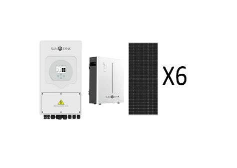 Solar Combo Special Sunsynk Kw P Hybrid Pv Inverter And Sunsynk