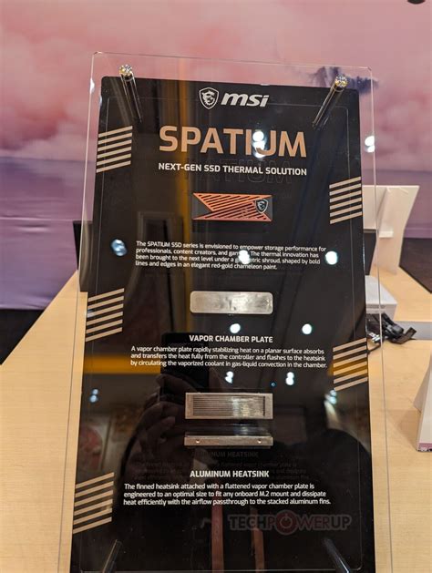 Msi Shows Off Spatium M Pro And M Pcie Gen Nvme Ssds Techpowerup