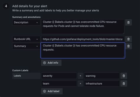 Create Grafana Managed Alert Rule Grafana Labs