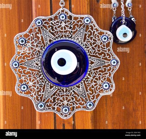 Decorative evil eye Amulet Stock Photo - Alamy