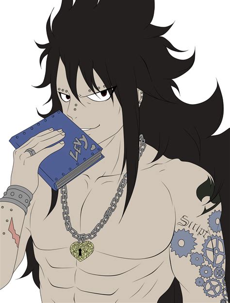 Gajeel Redfox Tattoo Color Base By RogueFull On DeviantArt