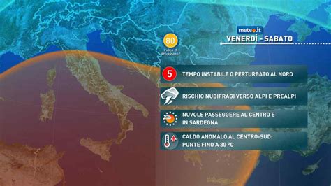 Meteo 21 E 22 Ottobre Italia Divisa Tra Sole Caldo Estivo E Pioggia