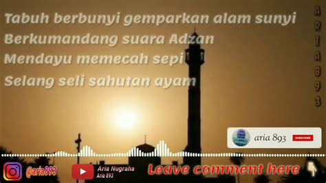 PERISTIWA SUBUH RAIHAN VIDEO LIRIK LAGU COVER YouTube