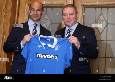 Rangers Assistant Manager Ally Mccoist Is Announced As Future Manager By Chief Executive Martin