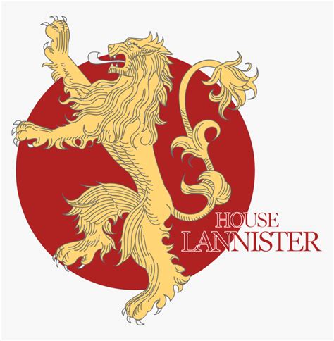 House Lannister Png Clipart - House Lannister Logo Png, Transparent Png ...