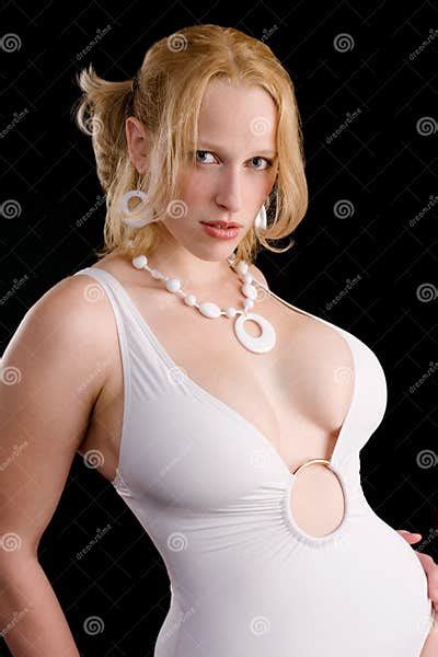 Blonde In Pin Up Pose Stock Image Image Of Skin Fresh 5367895