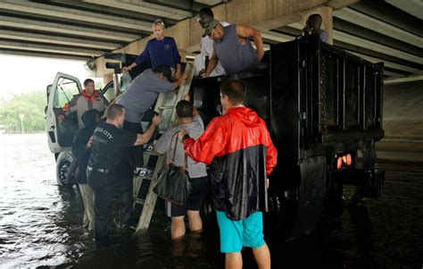 Texas Rescuers Work Around The Clock In Unrelenting Rain And Flooding