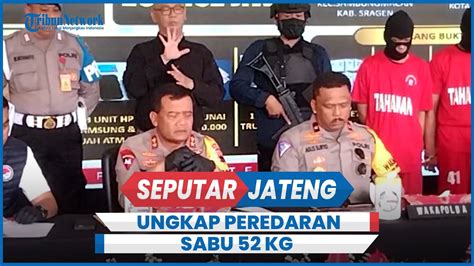 Polda Jateng Ungkap Peredaran Sabu Kg Dan Ribu Pil Ekstasi