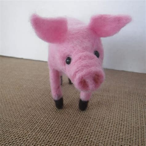 Felt Pig Etsy