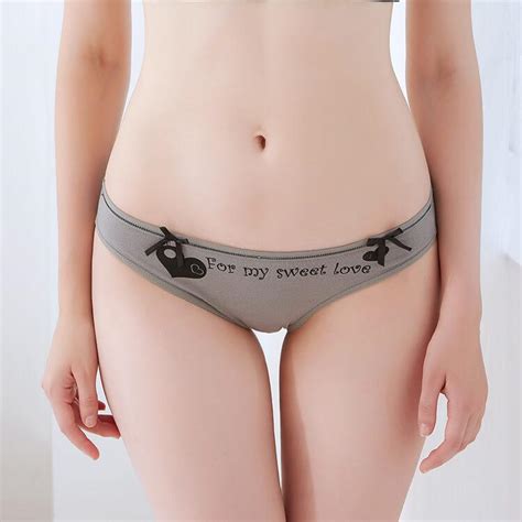 Yun Meng Ni Sexy Underwear Cheap Price Girls Briefs Fancy Printed Women