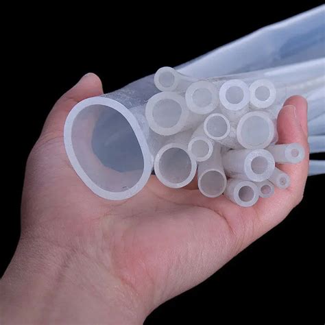 M Cm Food Grade Safe Clear Flexible Hose Pipe Soft Rubber